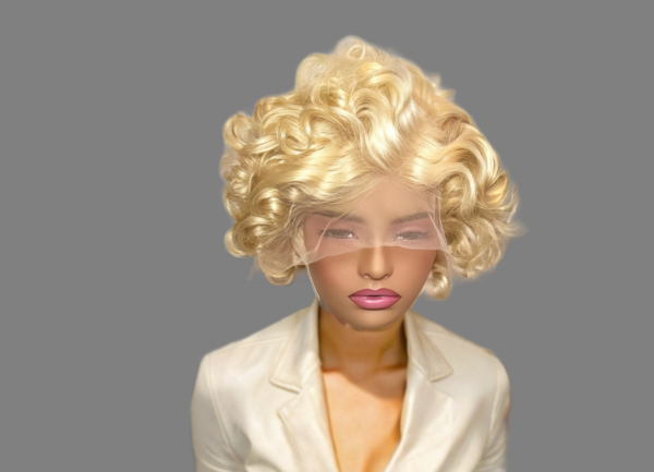 Karyzma Virgin Crown Pixie Wigs | 13x6 Transparent Lace | Custom Color