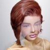 Karyzma Virgin Crown Pixie Wigs | 13x6 Transparent Lace | Custom Color