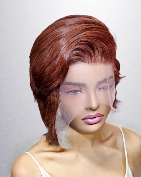 Karyzma Virgin Crown Pixie Wigs | 13x6 Transparent Lace | Custom Color